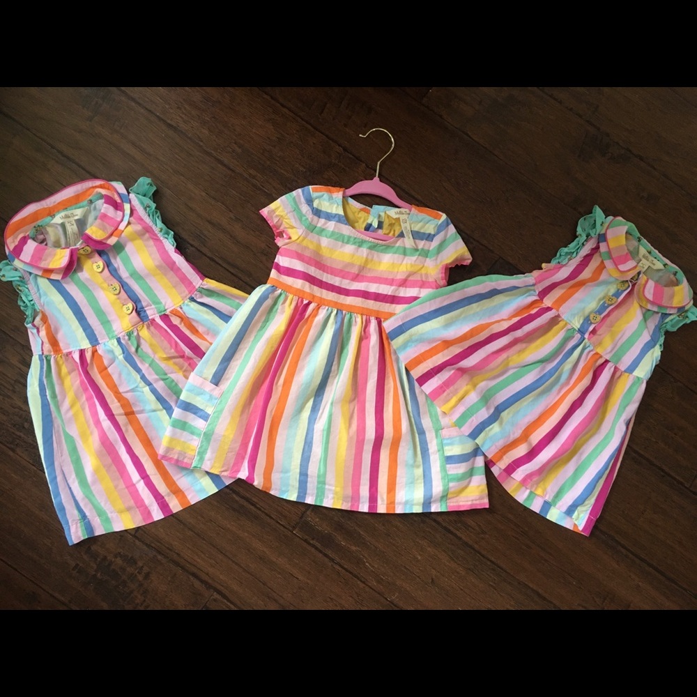 Matilda Jane sister set blouses & baby dress